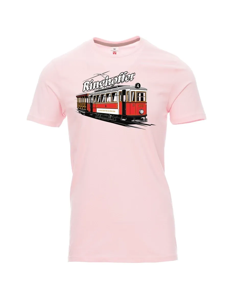 Light pink men´s T-shirt Tram Ringhoffer