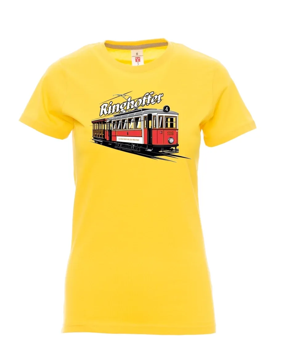 Yellow women´s T-shirt Tram Ringhoffer
