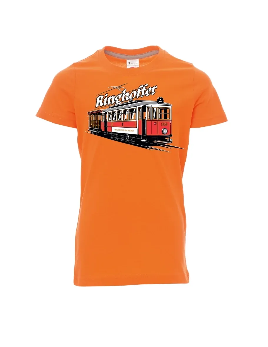 Orange children´s T-shirt Tram Ringhoffer