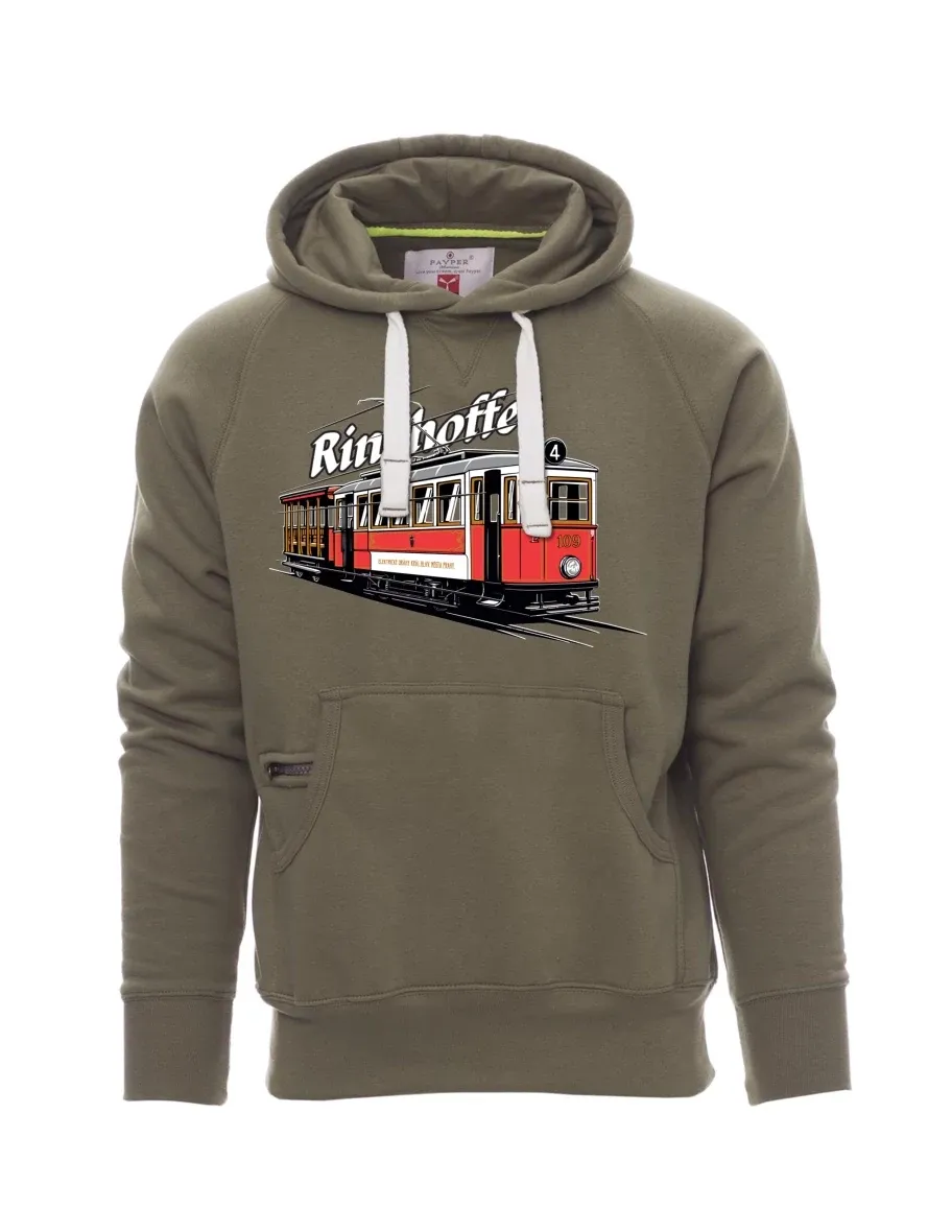 Khaki men´s sweatshirt Tram Ringhoffer