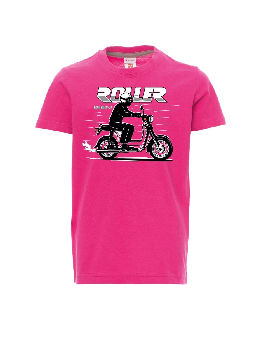 Pink children´s T-shirt Scooter SR 50/1 Roller