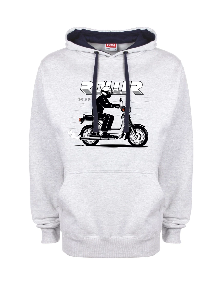 Blue-grey sweatshirt Scooter SR 50/1 Roller