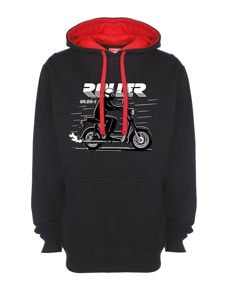 Red-black sweatshirt Scooter SR 50/1 Roller