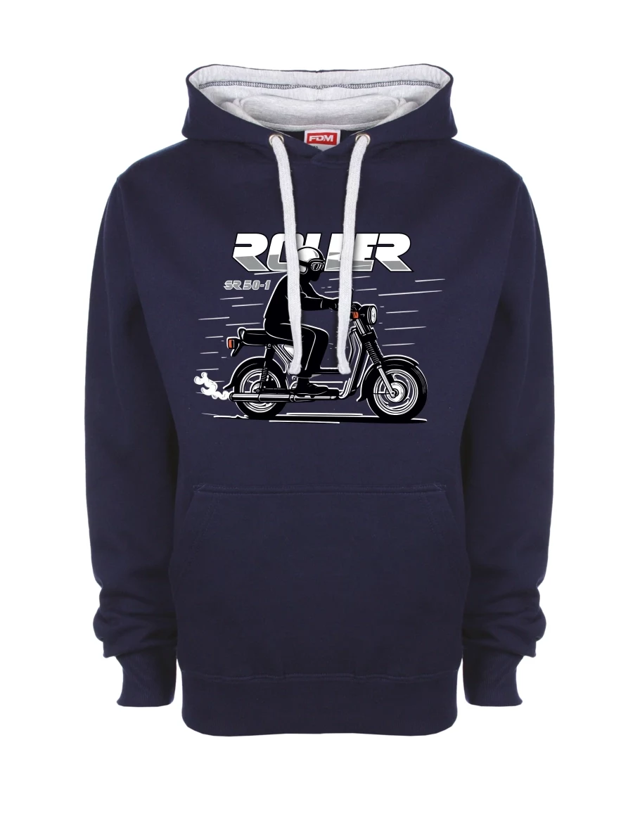 Grey-navy sweatshirt Scooter SR 50/1 Roller