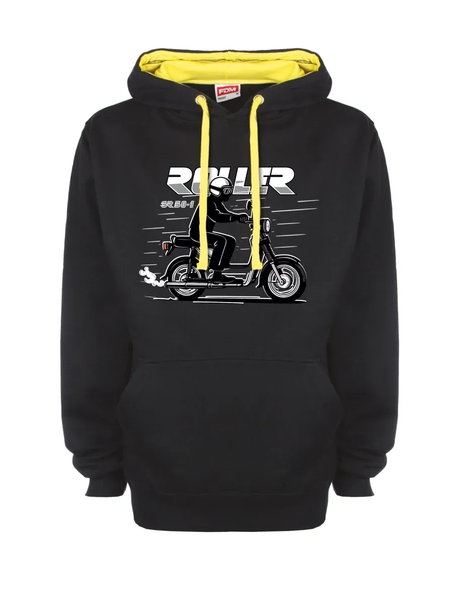 Yellow-black sweatshirt Scooter SR 50/1 Roller