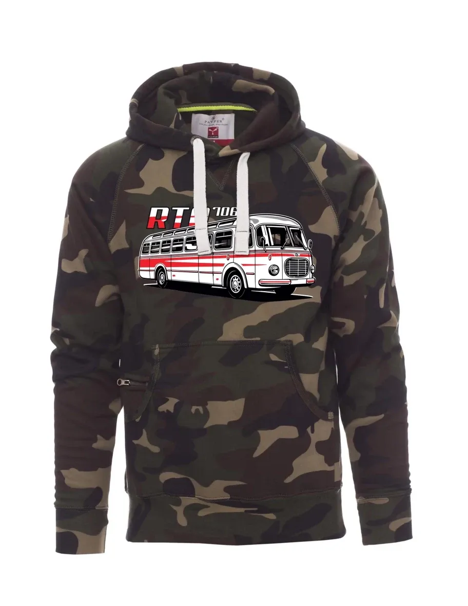 Camouflage men´s sweatshirt Bus RTO 706