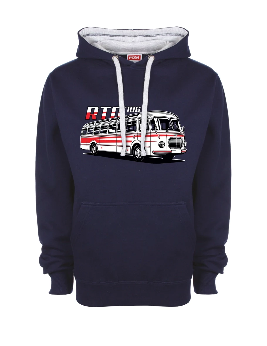 Grey-navy sweatshirt Bus RTO 706