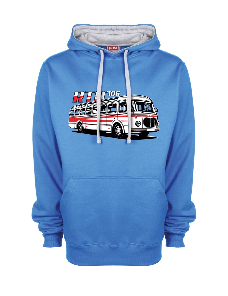 Grey-blue sweatshirt Bus RTO 706