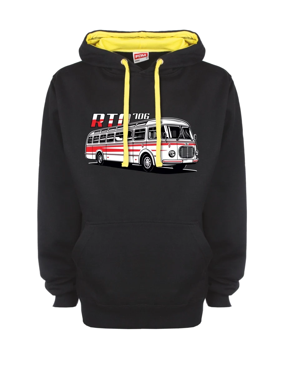 Yellow-black sweatshirt Bus RTO 706