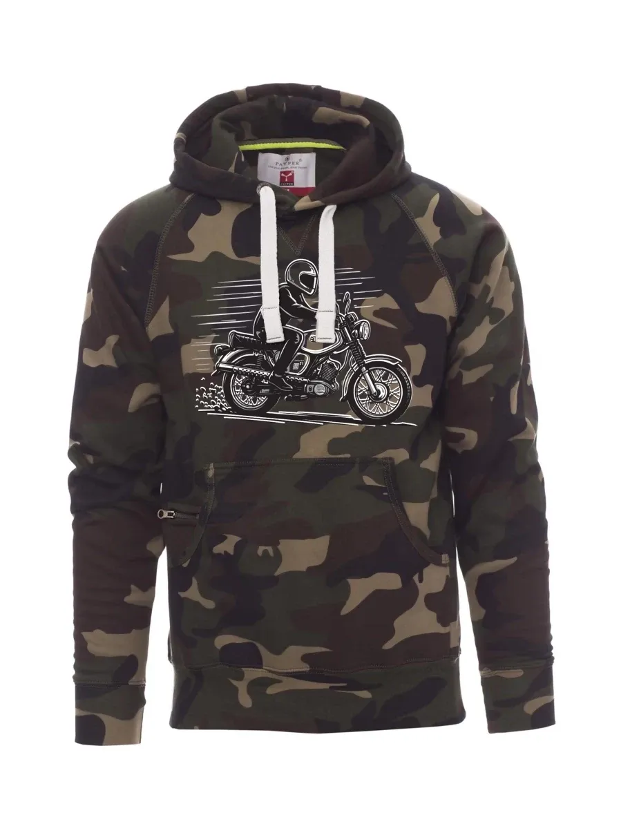 Camouflage men´s sweatshirt Motorcycle Enduro S51