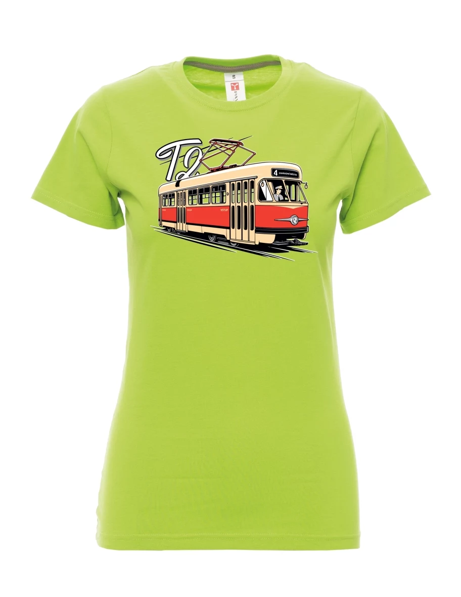Lime women´s T-shirt Tram T2