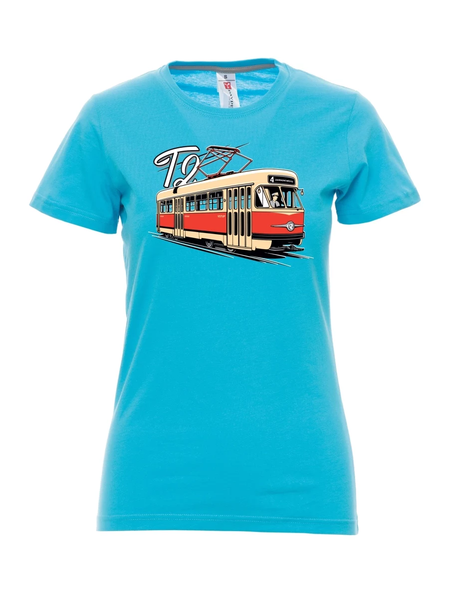 Reef blue women´s T-shirt Tram T2