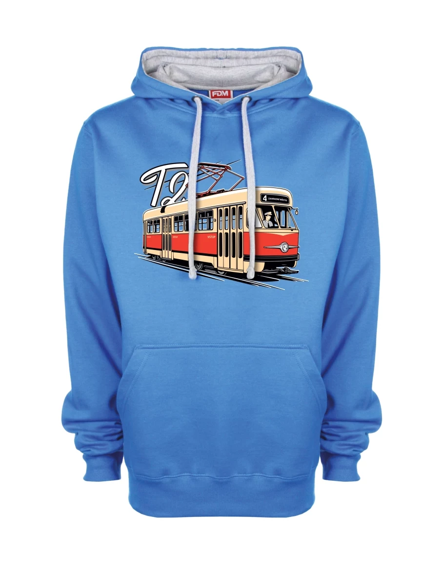 Grey-blue sweatshirt Tram T2