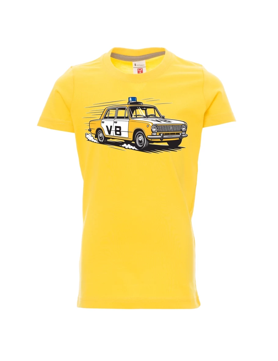 Yellow children´s T-shirt Car VAZ 2101 VB
