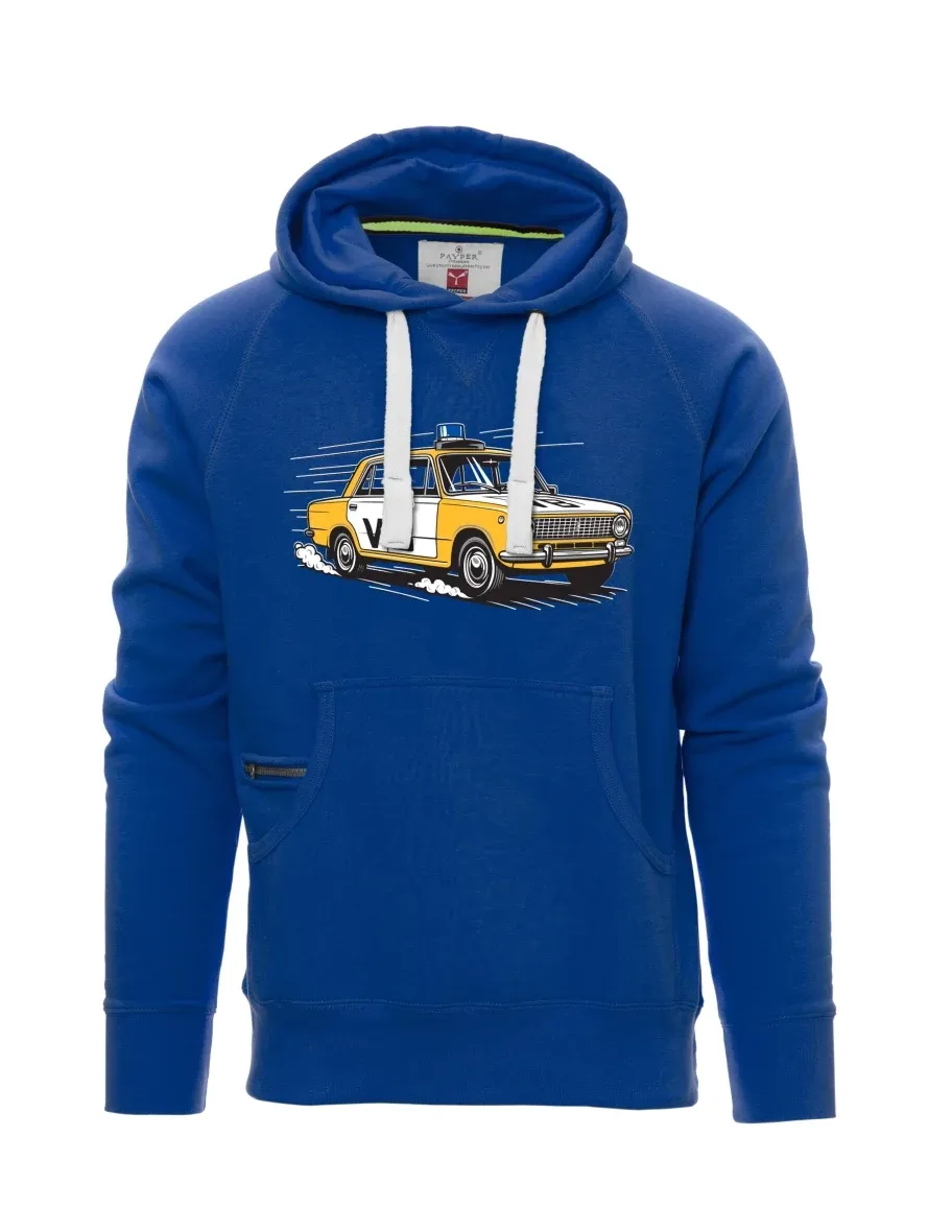 Blue men´s sweatshirt Car VAZ 2101 VB