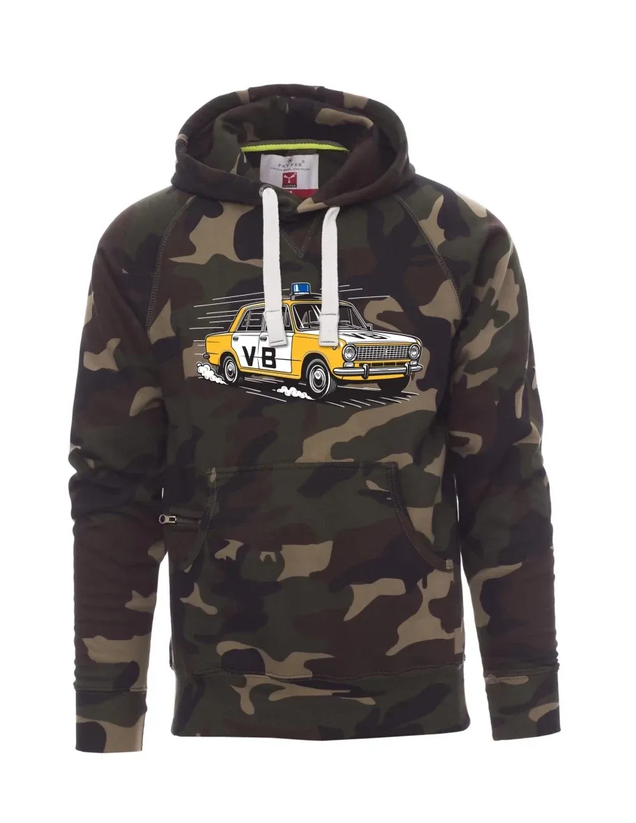 Camouflage men´s sweatshirt Car VAZ 2101 VB