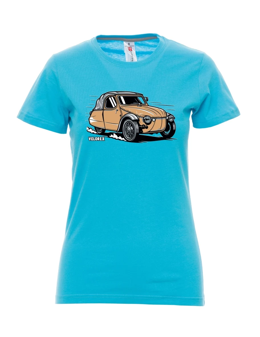Reef blue women´s T-shirt Car Velorex