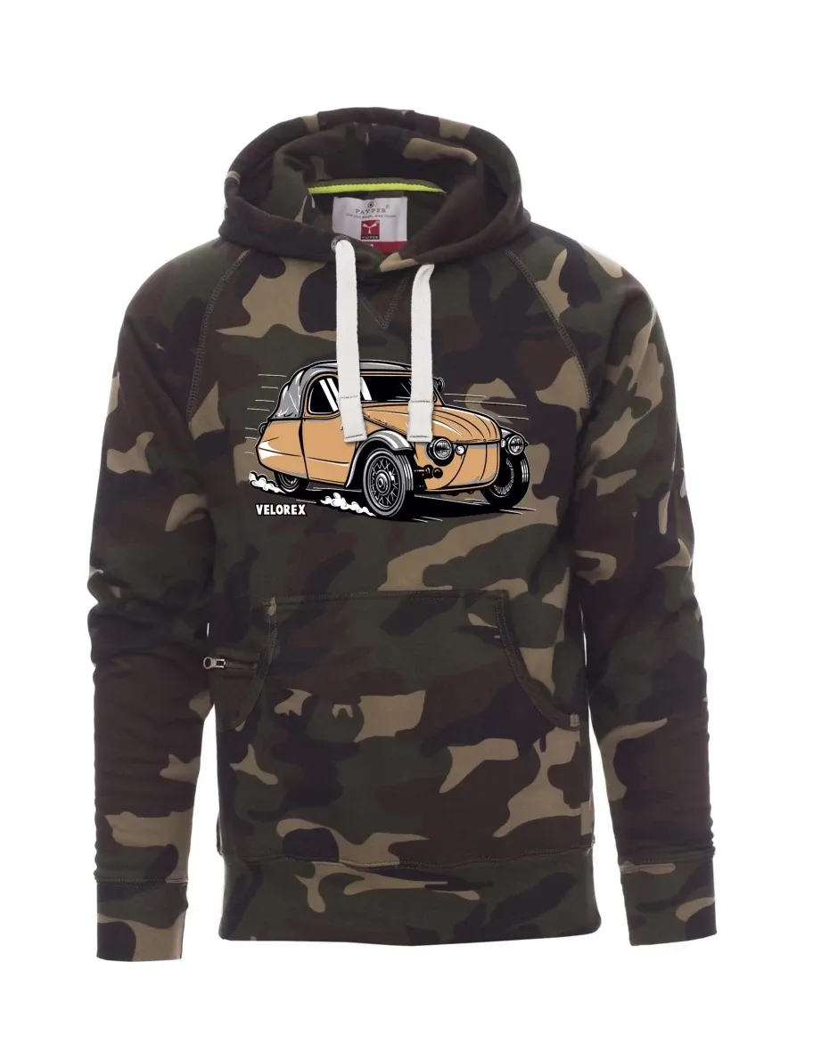 Camouflage men´s sweatshirt Car Velorex