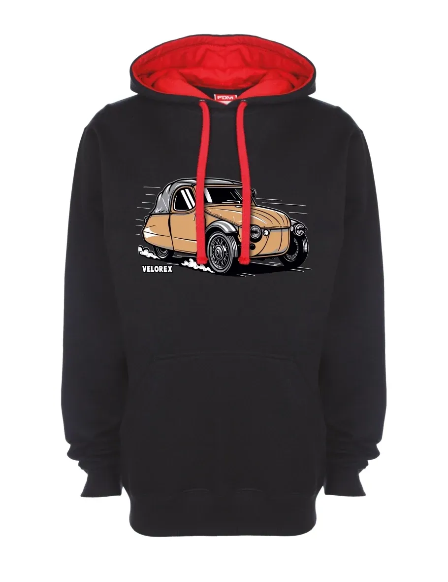 Red-black sweatshirt Car Velorex