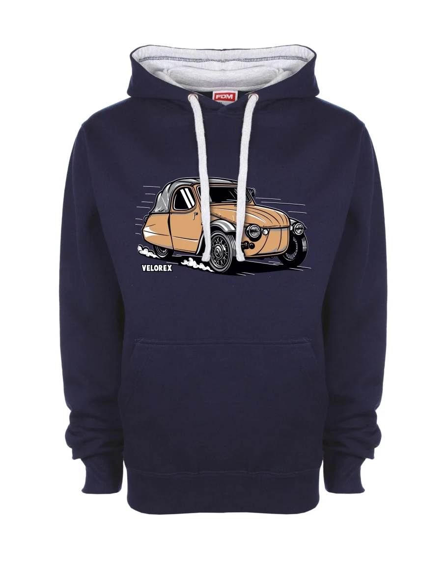 Grey-navy sweatshirt Car Velorex