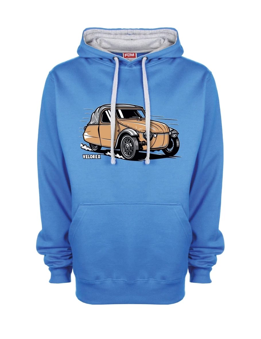 Grey-blue sweatshirt Car Velorex
