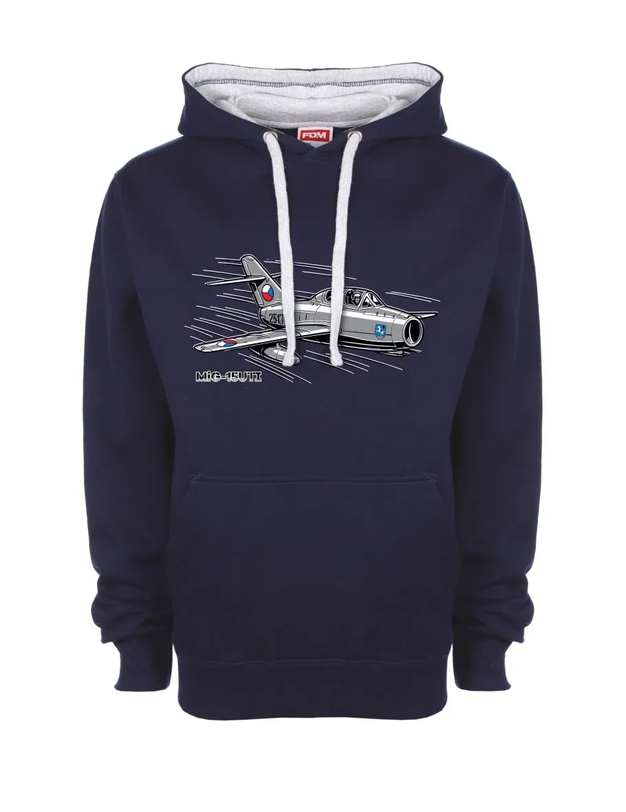 Grey-navy sweatshirt Aircraft MiG-15UTI