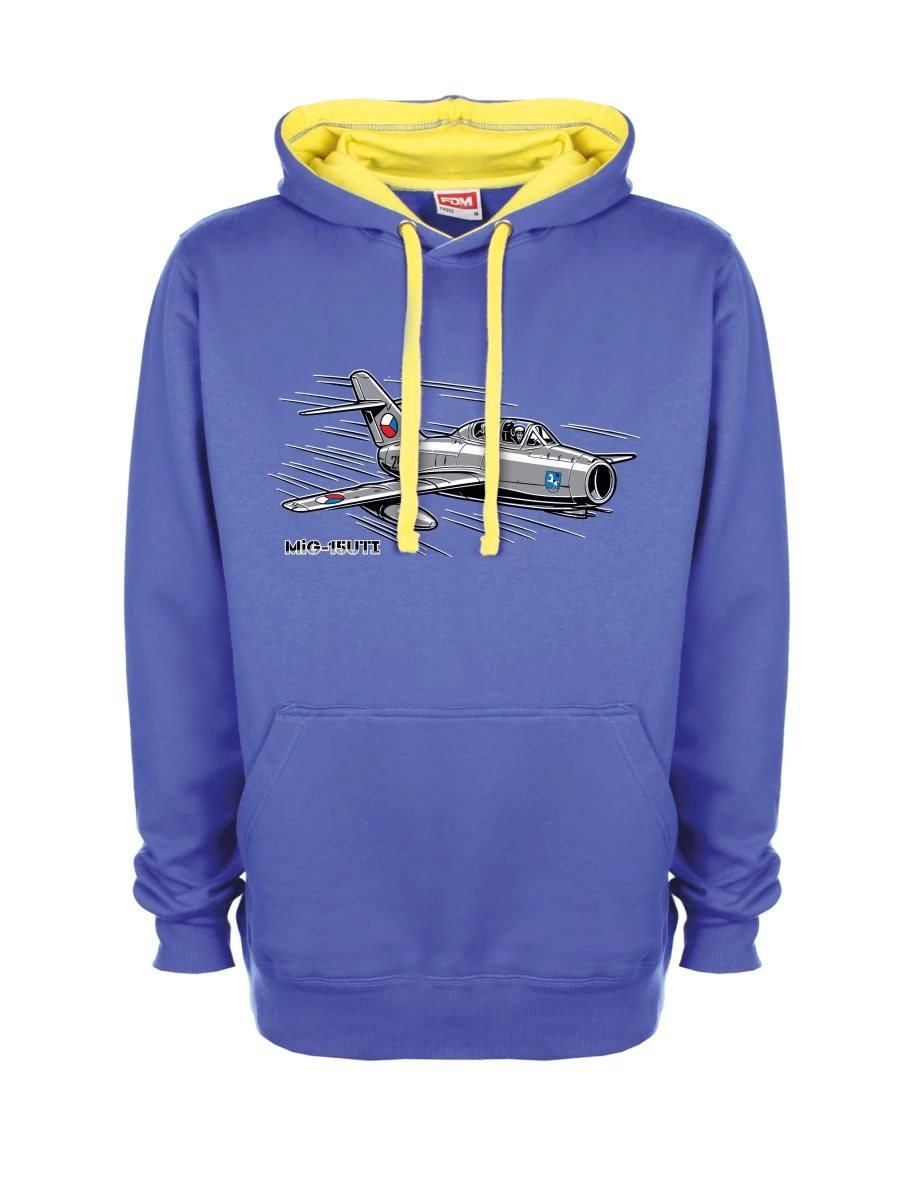 Yellow-blue sweatshirt Aircraft MiG-15UTI
