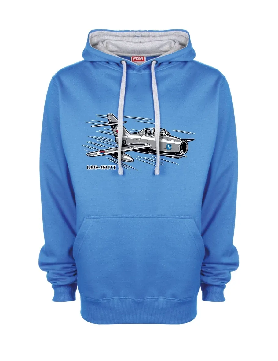 Grey-blue sweatshirt Aircraft MiG-15UTI