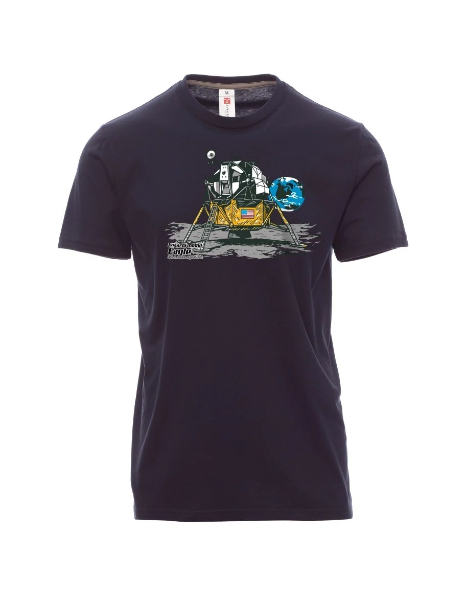 Navy men´s T-shirt Lunar Module Eagle