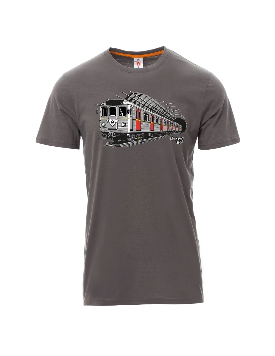 Grey men´s T-shirt Metro EČS