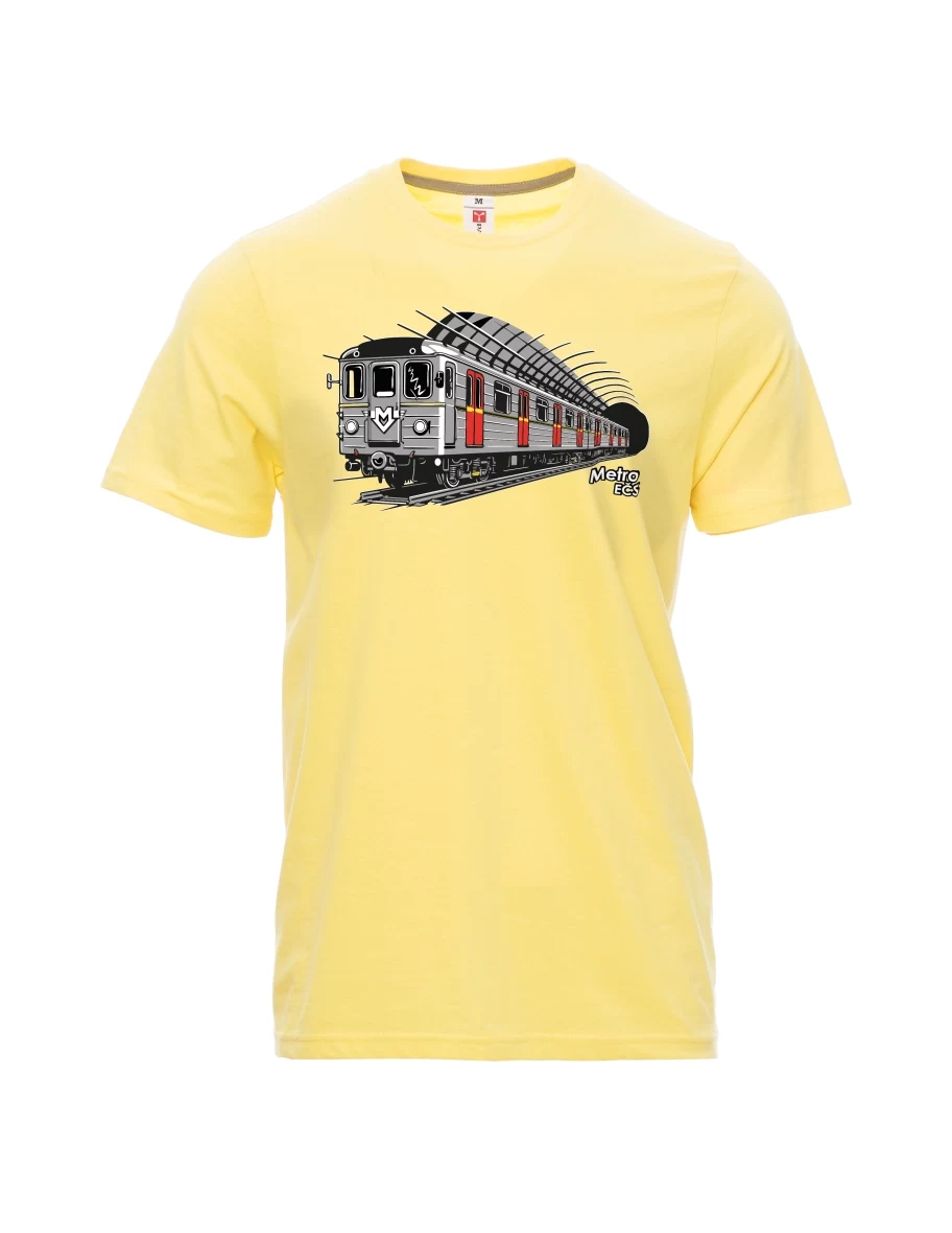 Light yellow men´s T-shirt Metro EČS