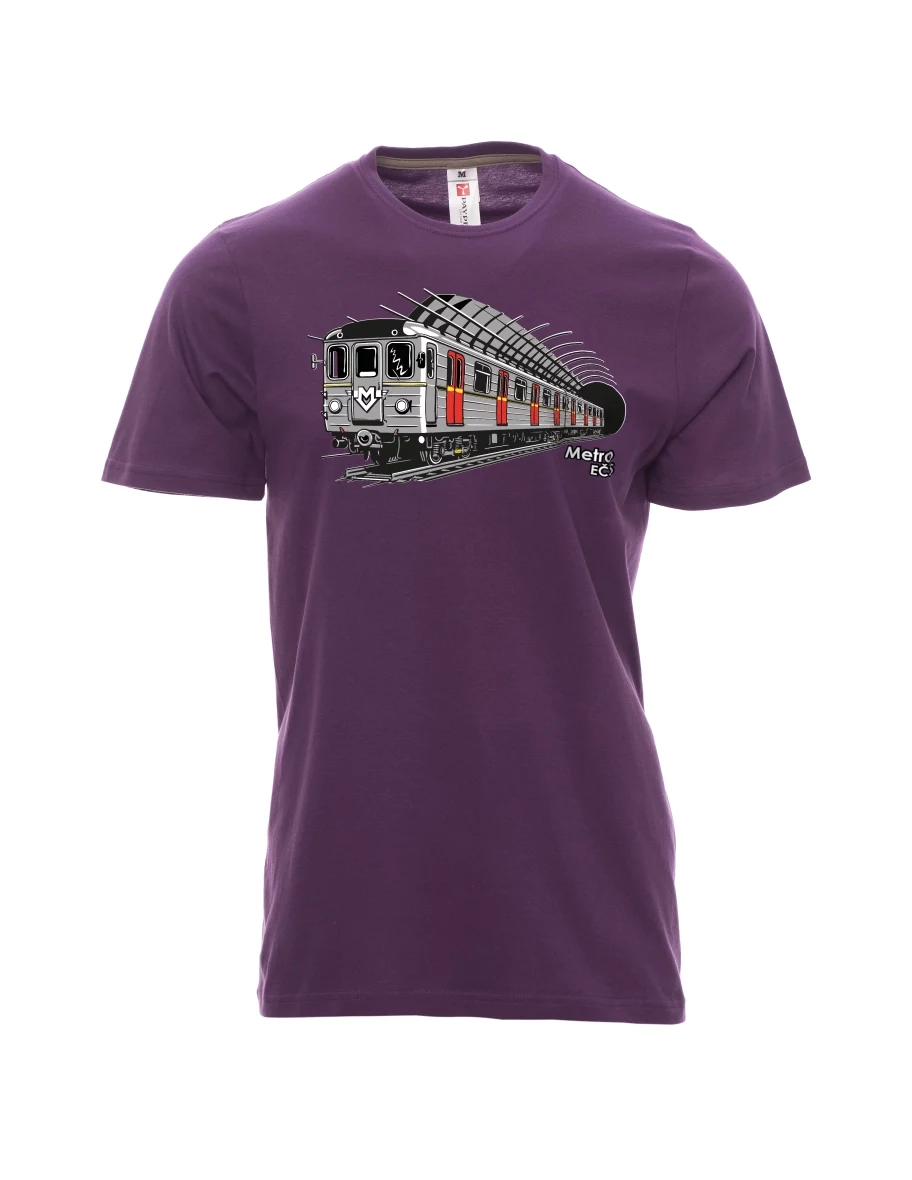 Purple men´s T-shirt Metro EČS