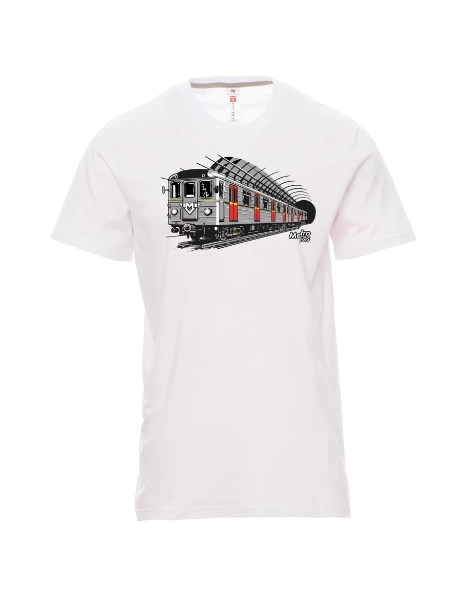 White men´s T-shirt Metro EČS