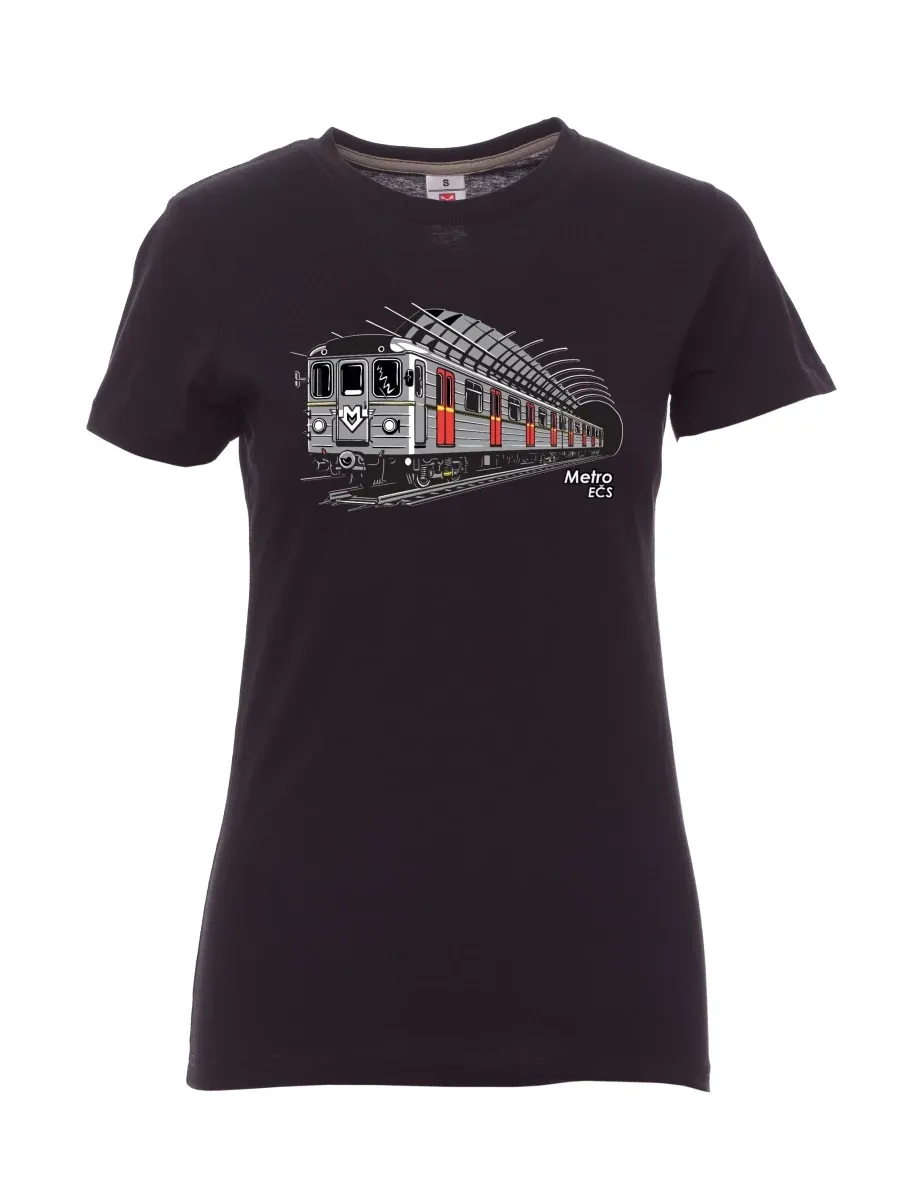 White women´s T-shirt Metro EČS