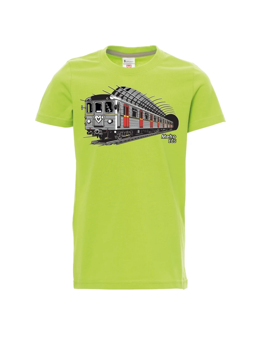 Light green children´s T-shirt Metro EČS