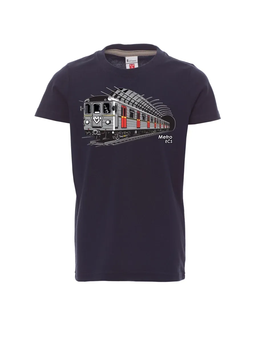 Navy children´s T-shirt Metro EČS