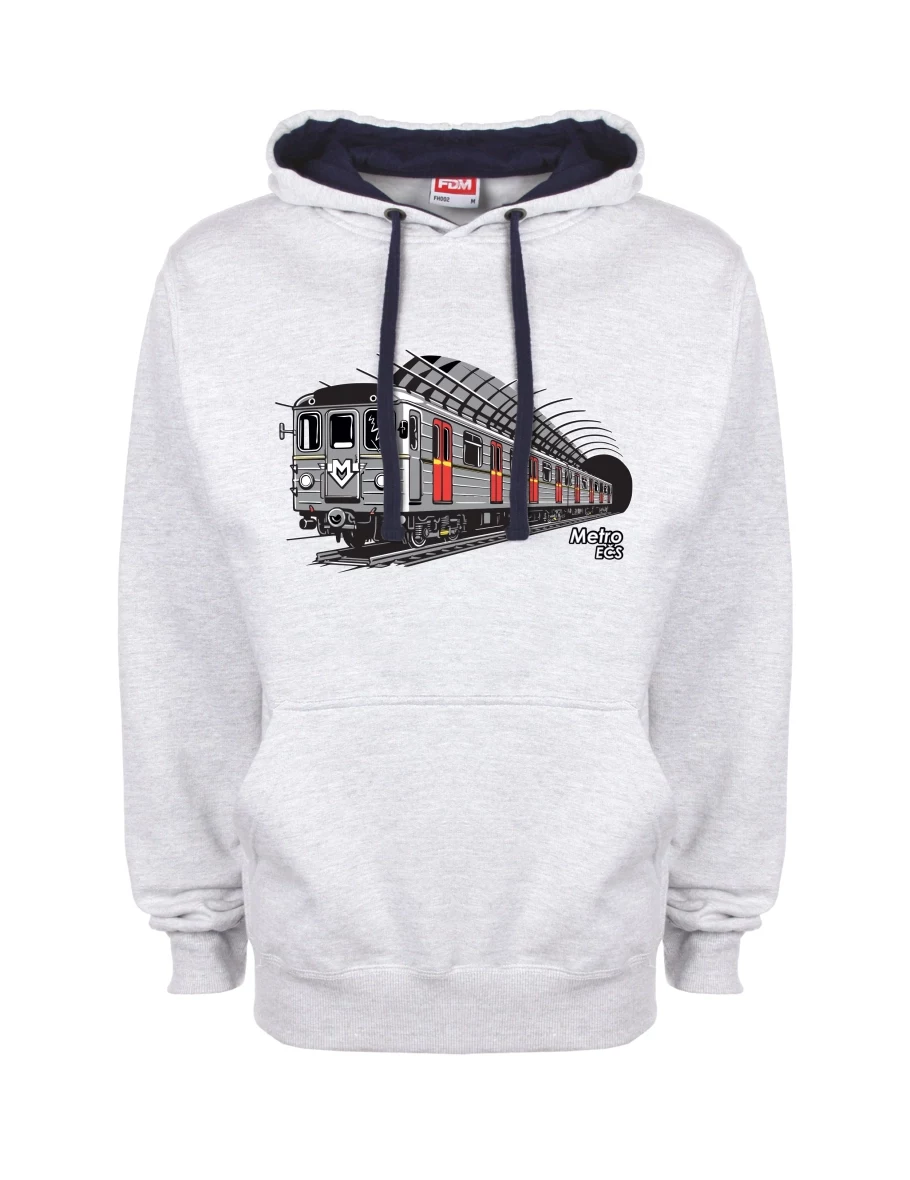 Blue-grey sweatshirt Metro EČS