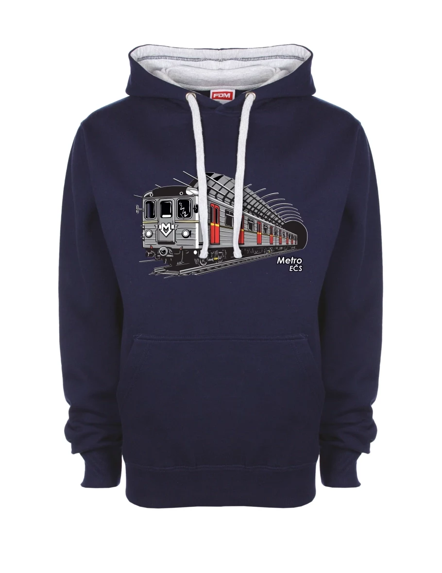 Grey-navy sweatshirt Metro EČS