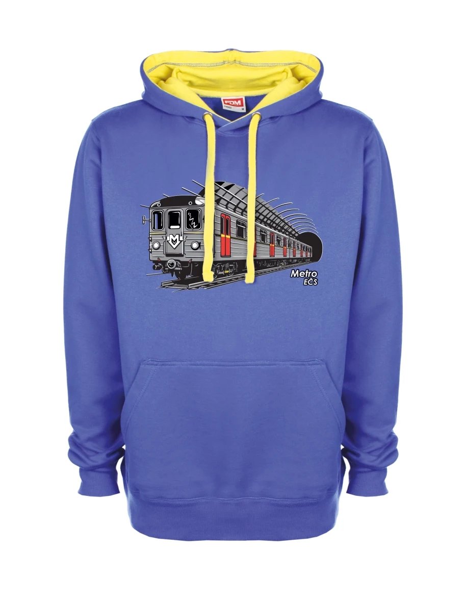 Yellow-blue sweatshirt Metro EČS