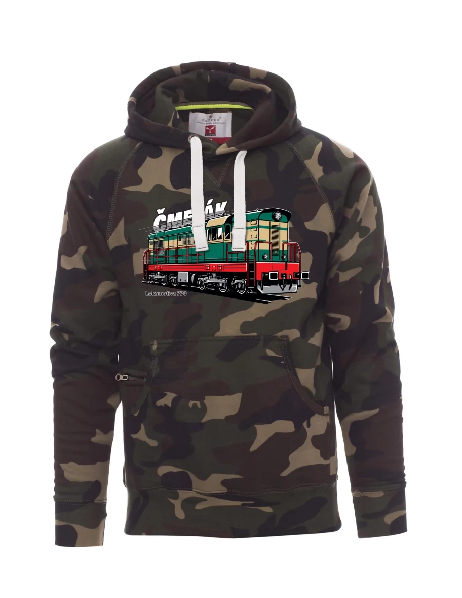 Camouflage men´s sweatshirt Locomotive 770 “Čmelák”