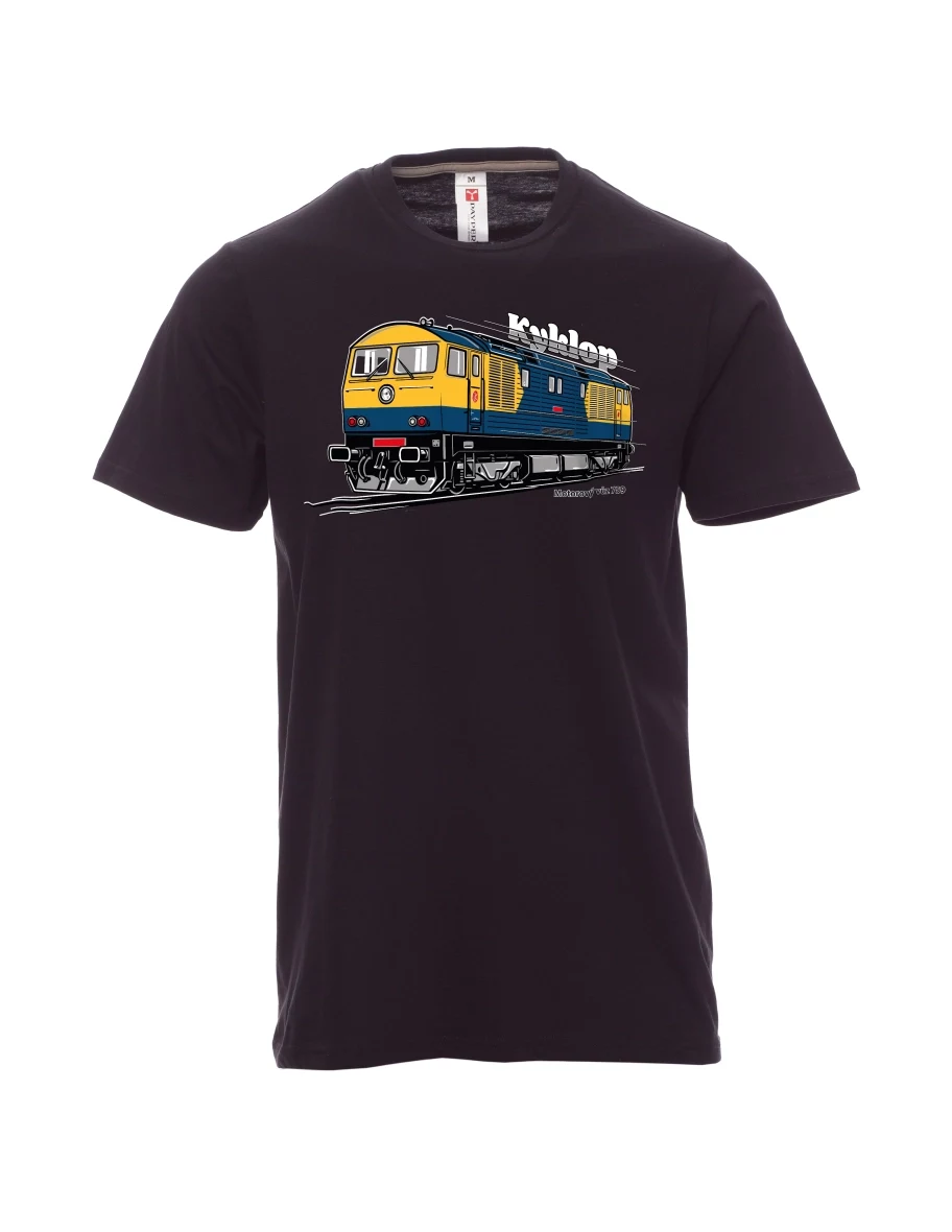 Black men´s T-shirt Railcar 759 “Kyklop”