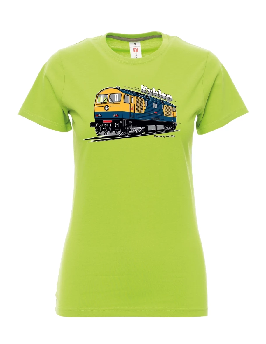 Lime women´s T-shirt Railcar 759 “Kyklop”