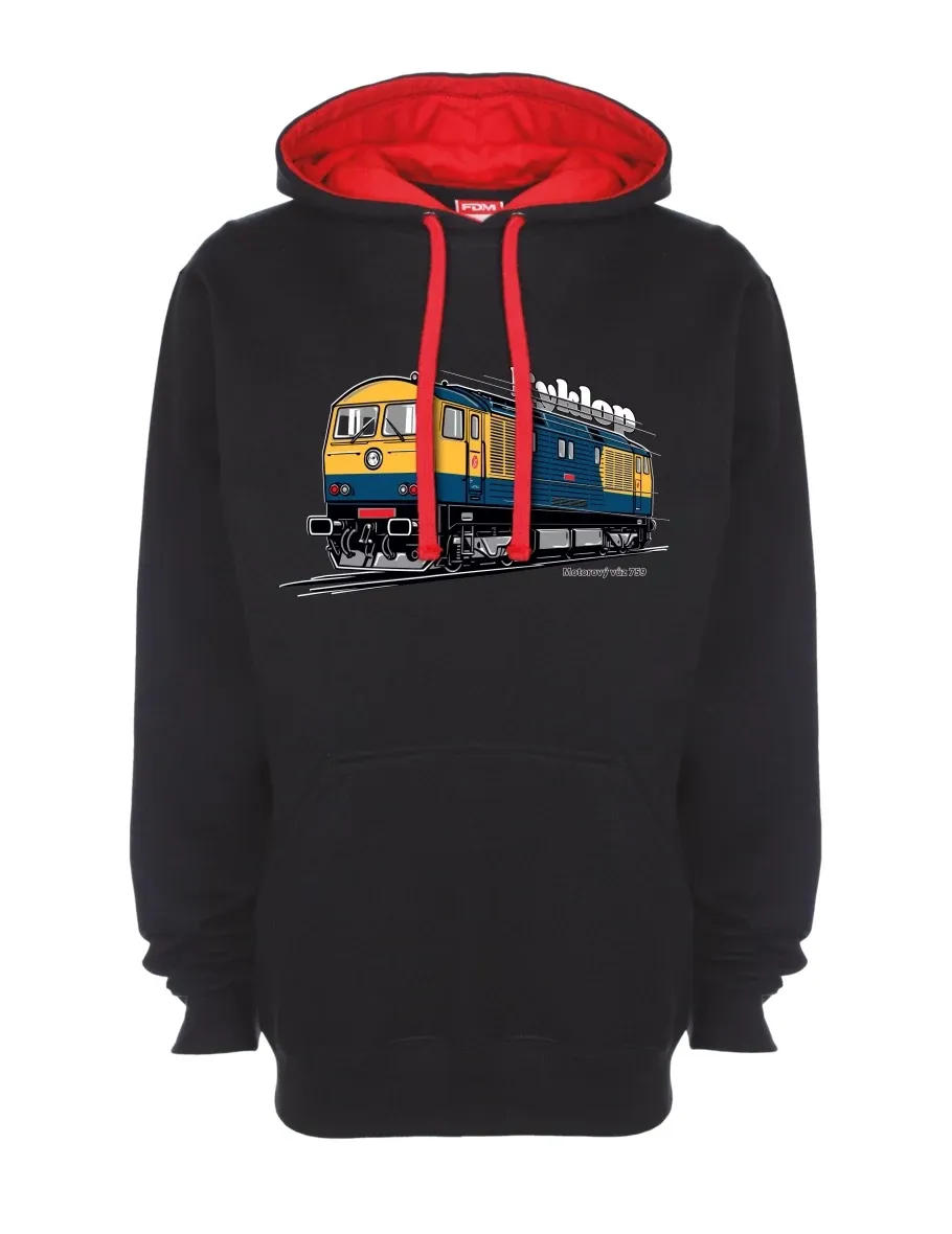 Red-black sweatshirt Railcar 759 “Kyklop”