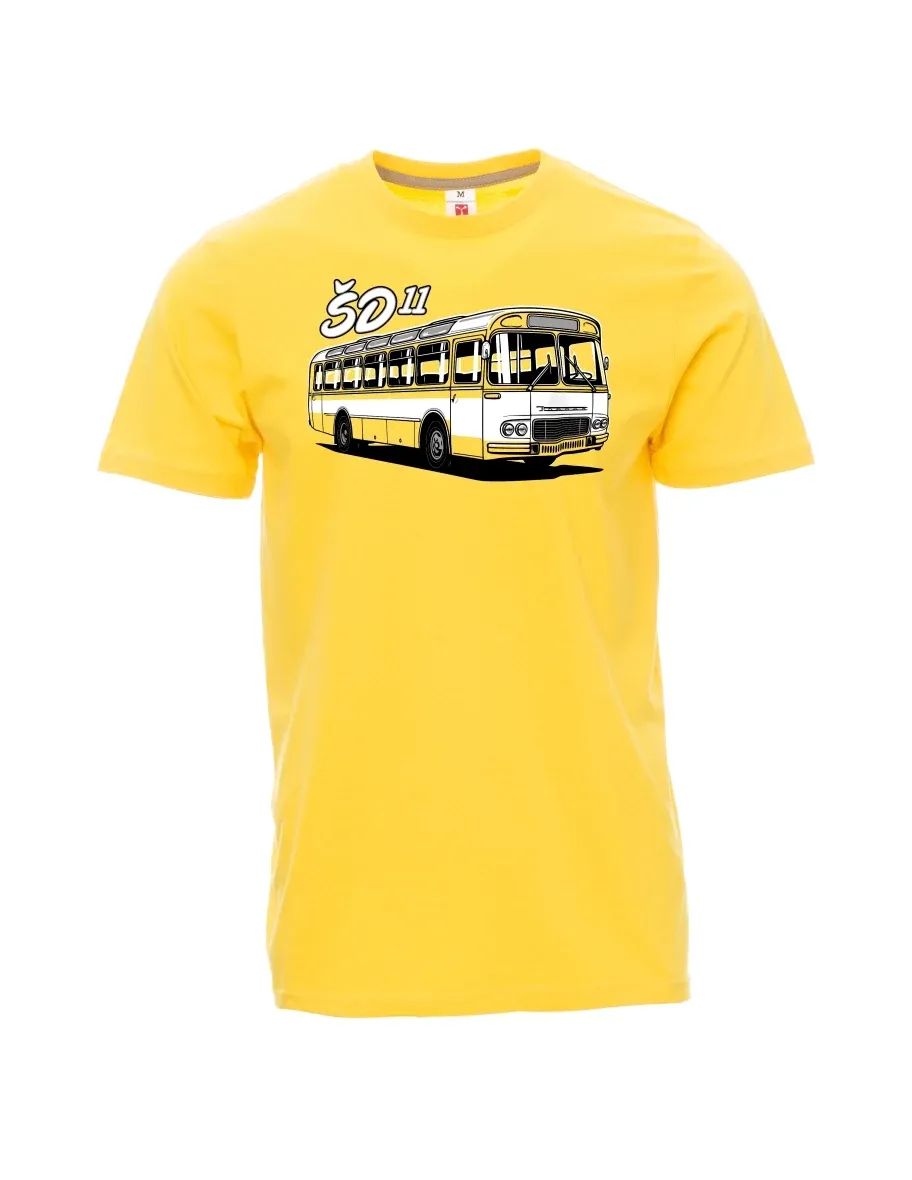 Yellow men´s T-shirt Bus ŠD 11