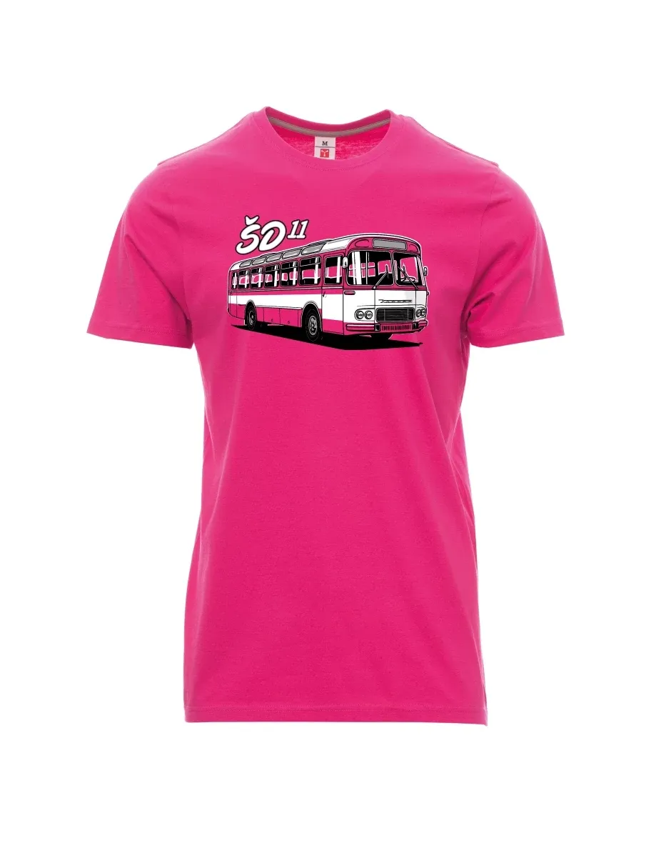 Pink men´s T-shirt Bus ŠD 11