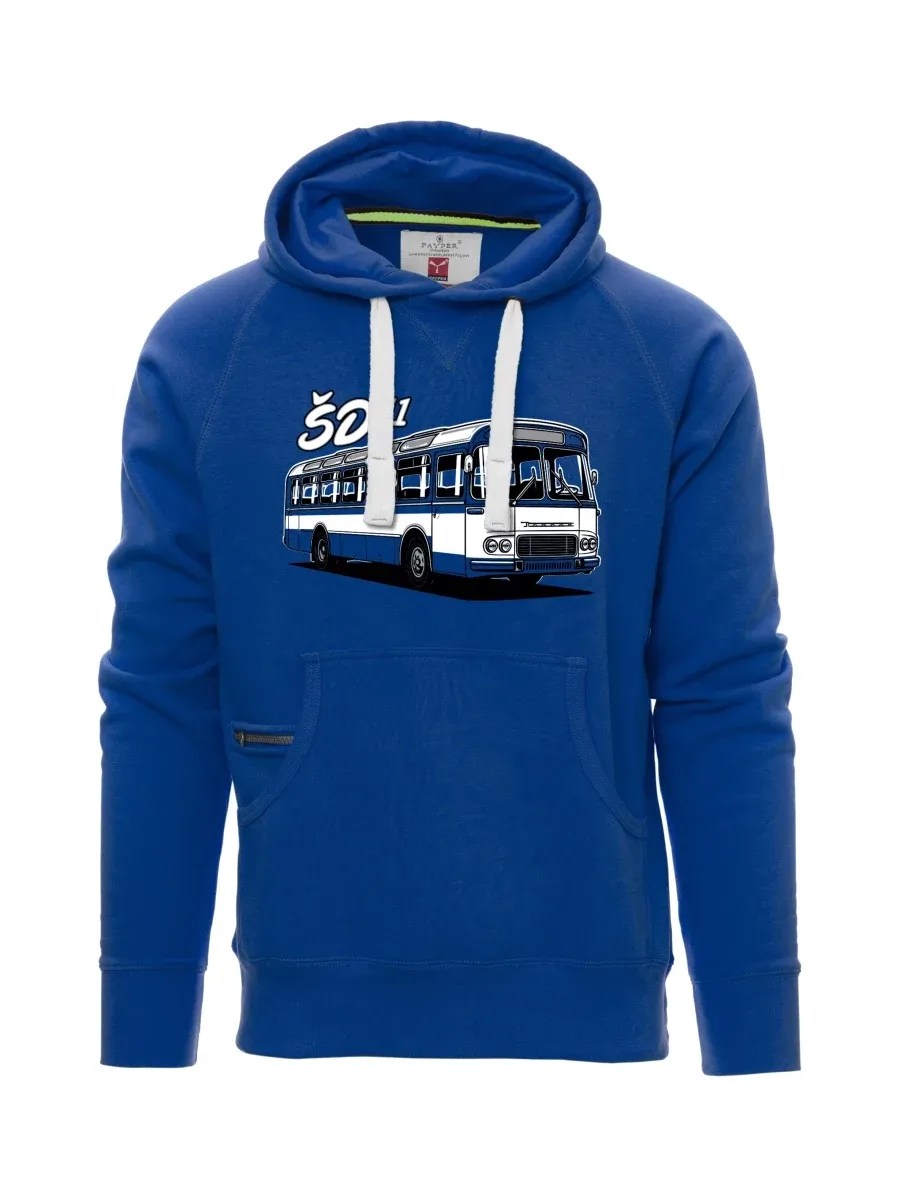 Blue men´s sweatshirt Bus ŠD 11