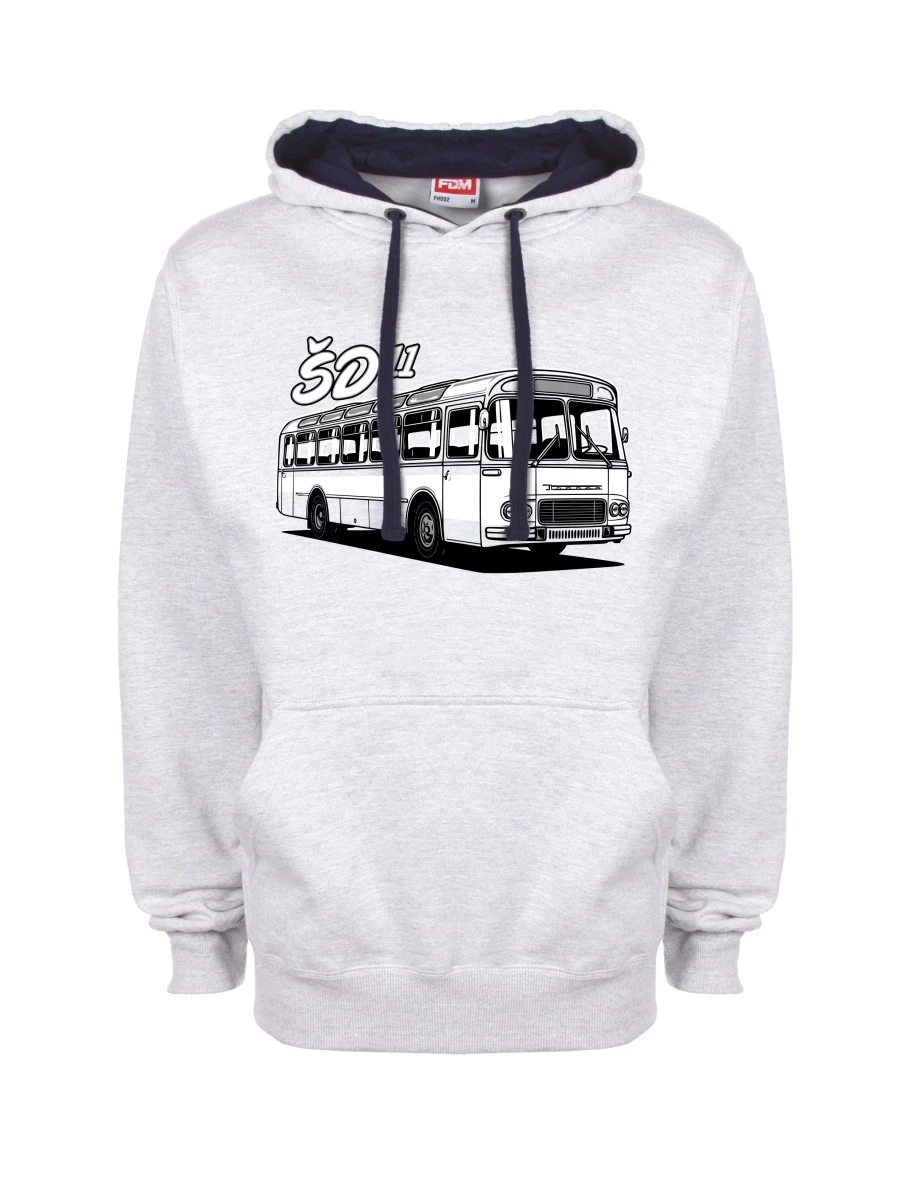 Blue-grey sweatshirt Bus ŠD 11