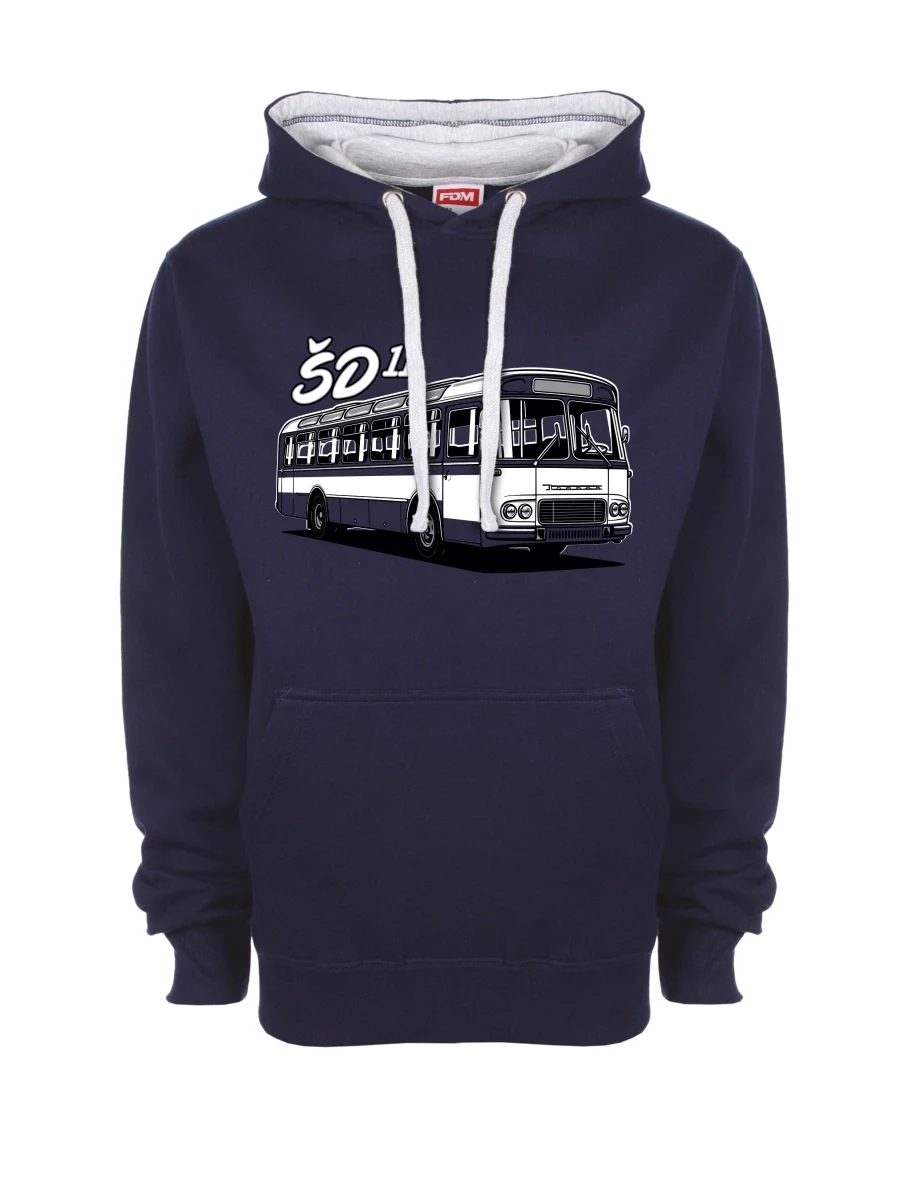 Grey-navy sweatshirt Bus ŠD 11