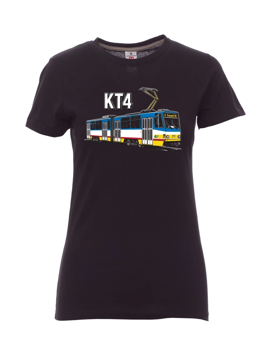 White women´s T-shirt Tram KT4