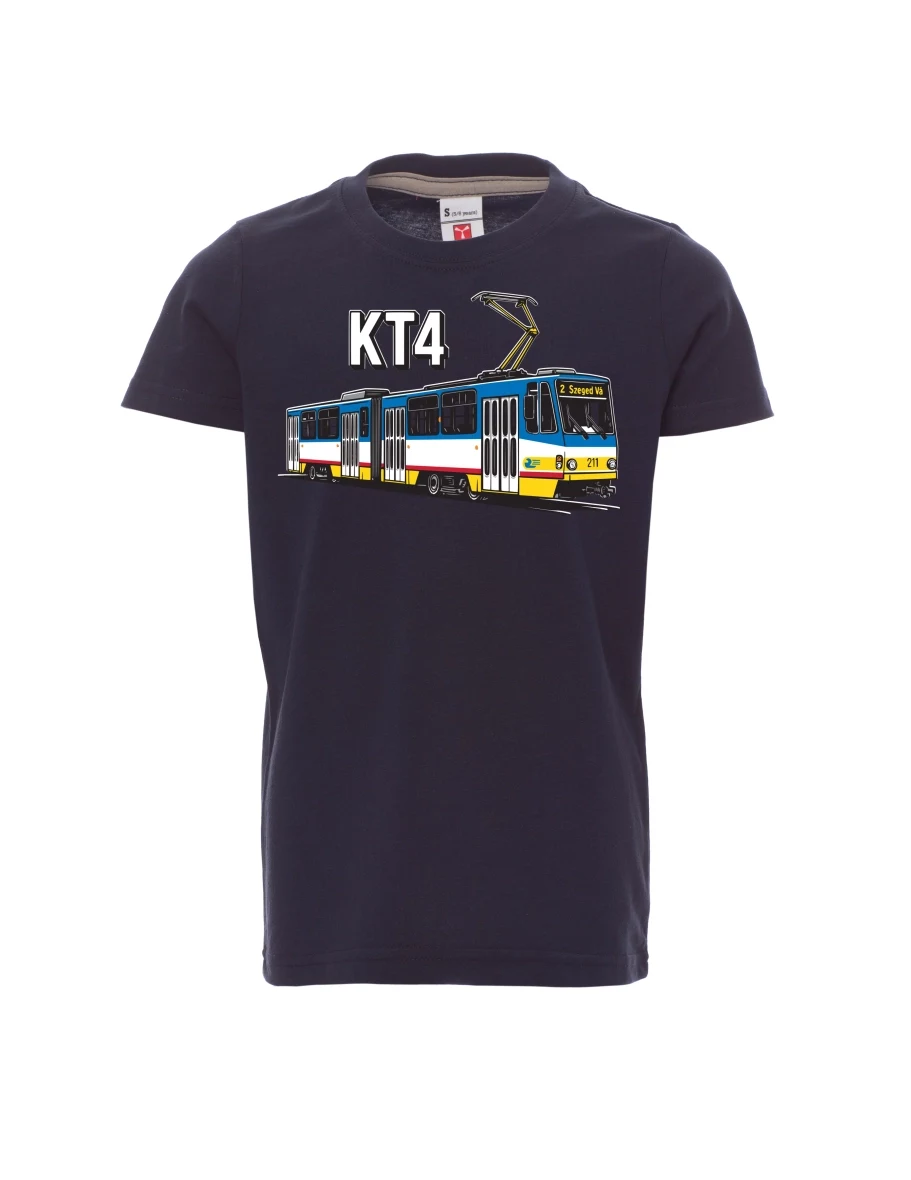 Navy children´s T-shirt Tram KT4